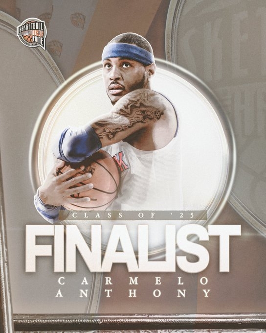 金年会安东尼转发自己入选2025年名人堂最终候选名单新闻:谦卑且荣幸!